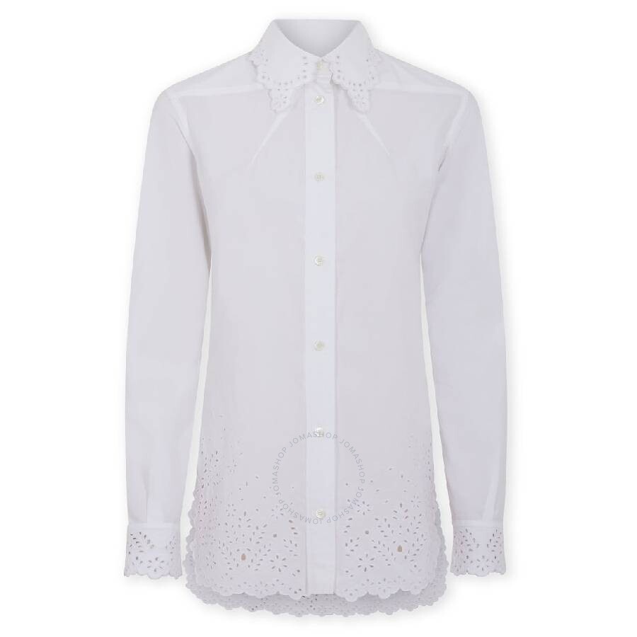 Rabanne Embroidered Lace Detailed Shirt Dress - 5