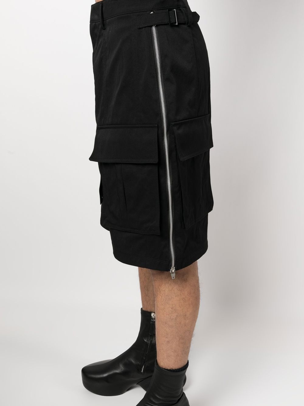straight-leg cargo trousers - 6