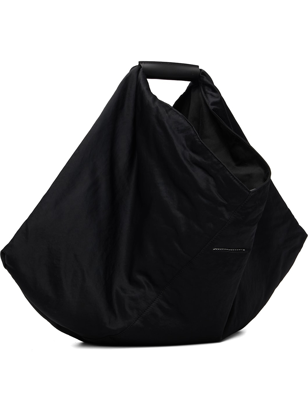 Black Triangle Shopping Tote - 3