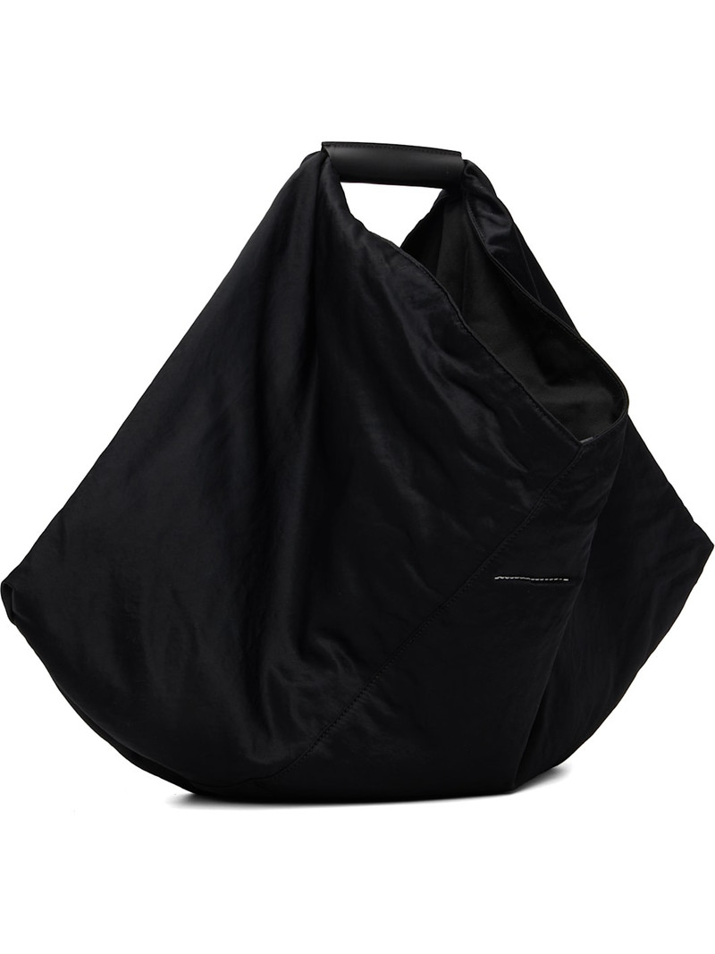 검정 일본의 draped tote 부대 3