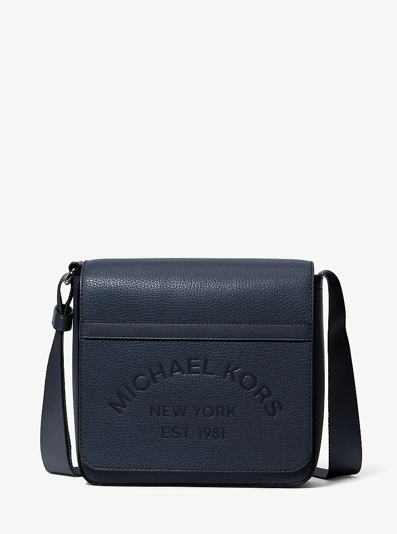 Cooper Pebbled Leather Crossbody Bag - 1