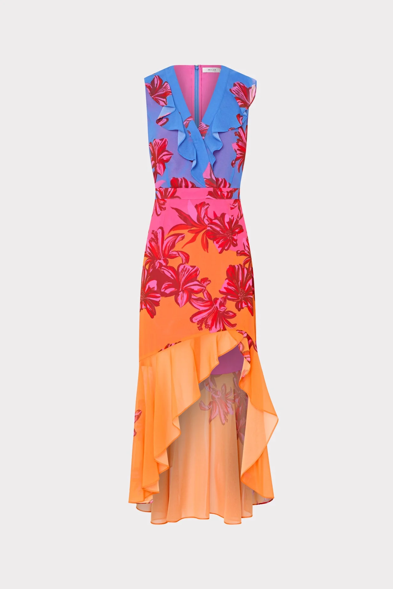 Nanci Printed Midi Dress - 1
