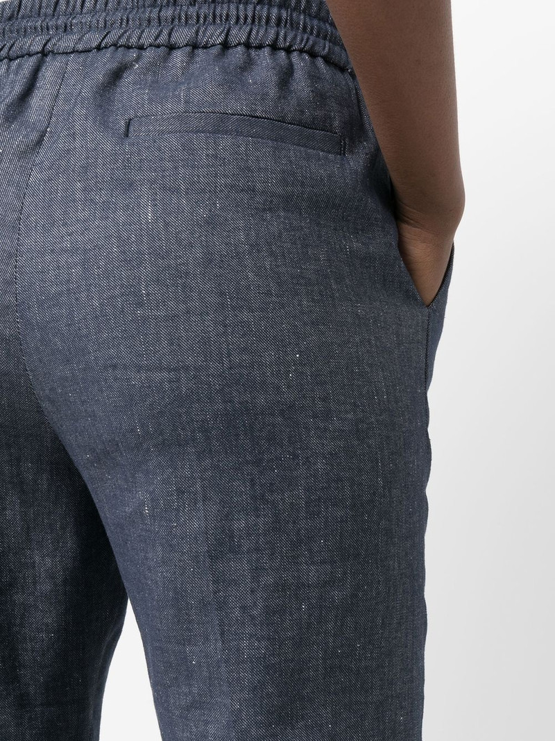 drawstring flared trousers 5