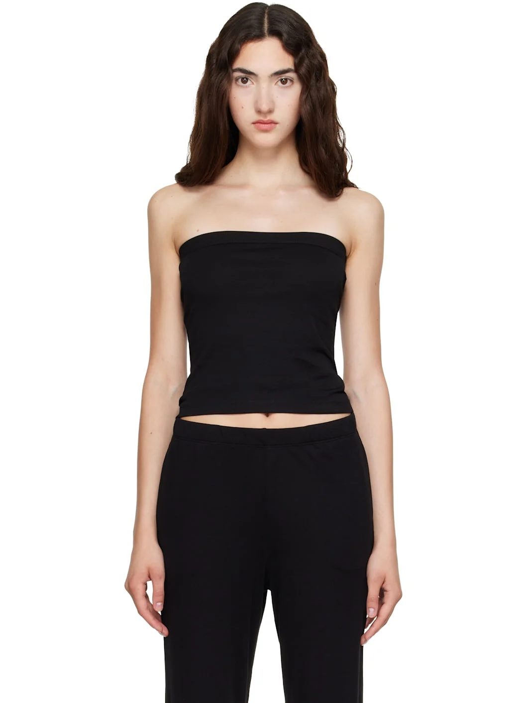 Black Bes Bandeau Top - 1