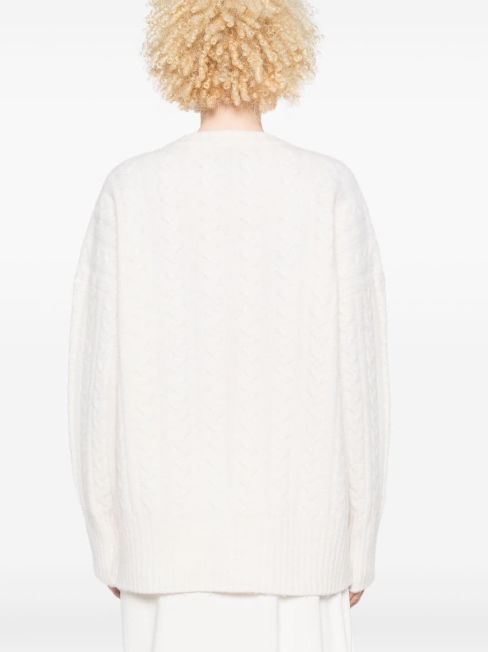cable-knit sweater - 4