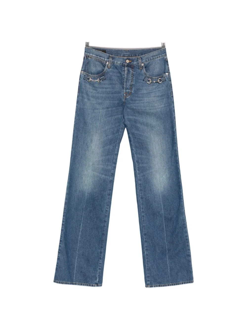 Denim cotton jeans - 1