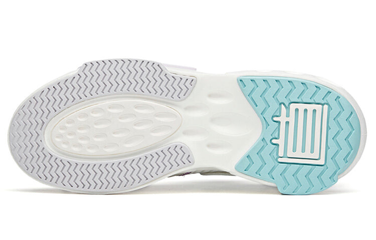 (WMNS) ANTA Badao Mid 'White Blue Purple' 122128084-3 - 5