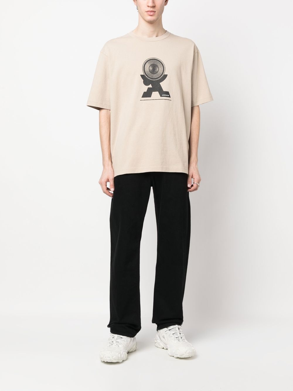 Sound graphic-print T-shirt - 2