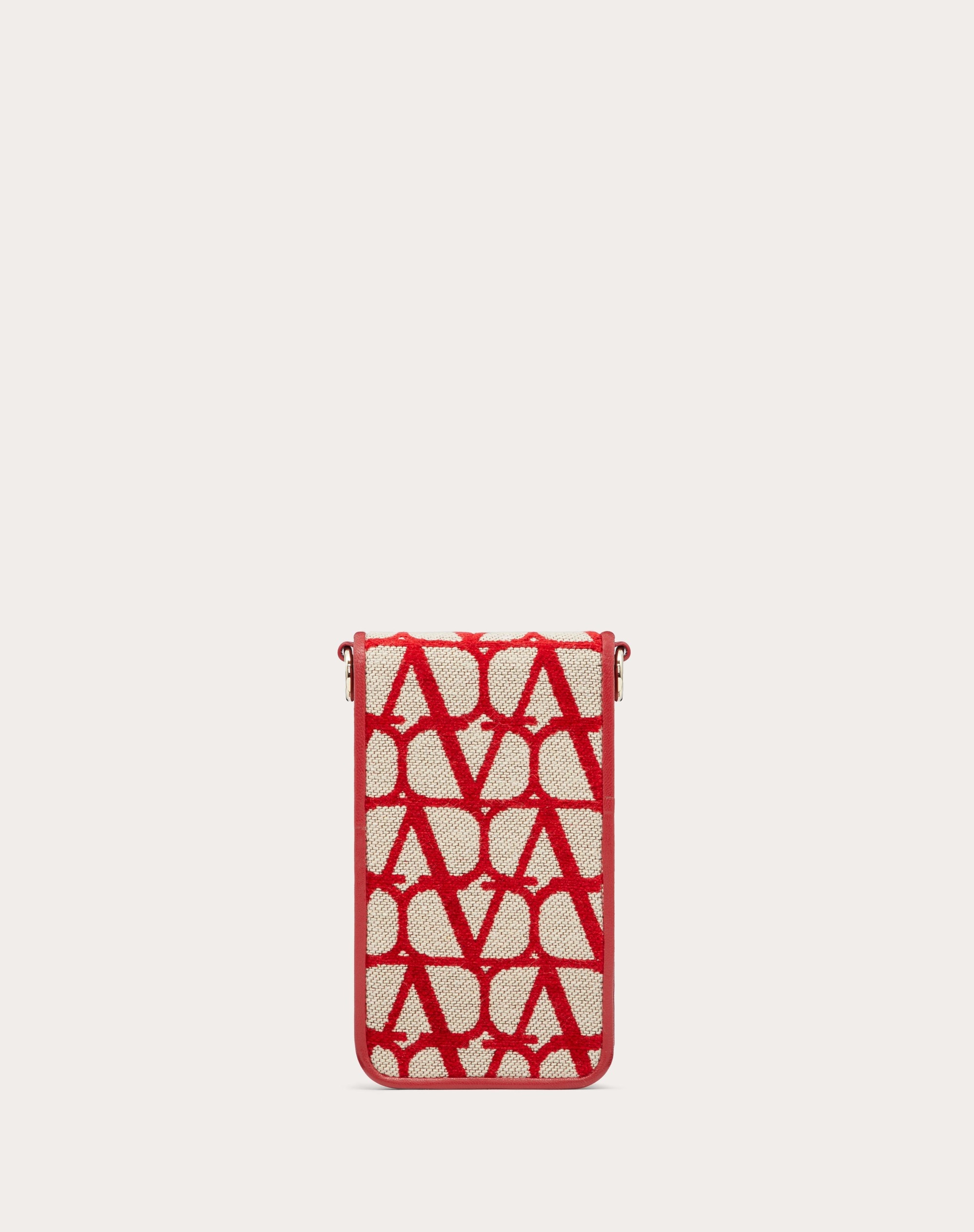 LOCÒ TOILE ICONOGRAPHE PHONE CASE WITH CHAIN - 3