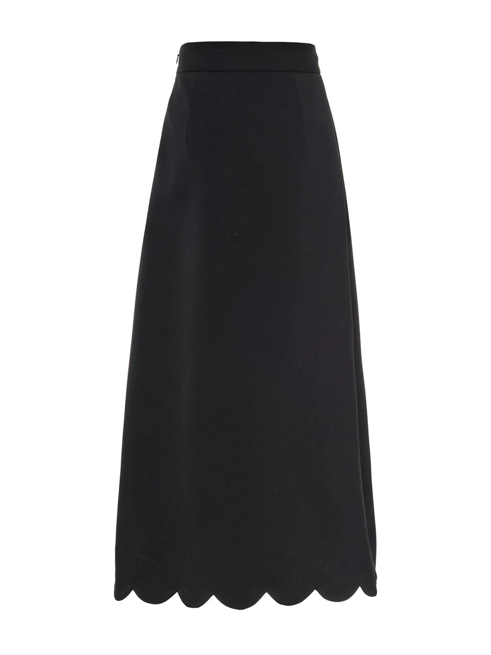 scallop-hem skirt - 2