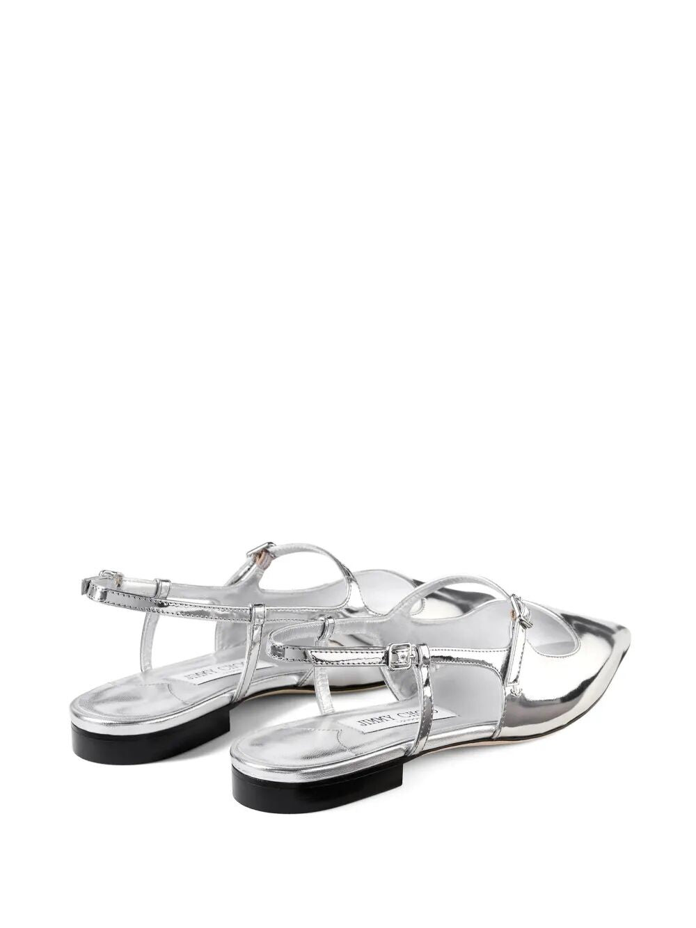 Jimmy Choo Women Didi Leather Ballet Flats - 3
