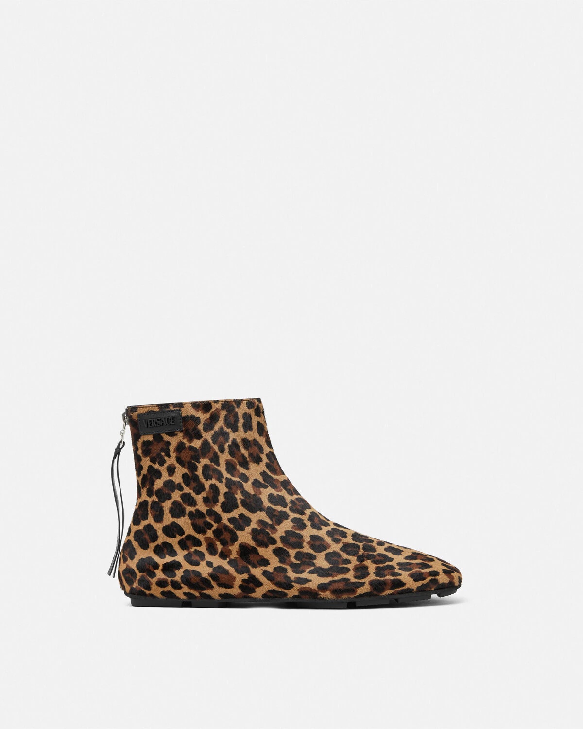 Leopard Villa Ankle Boots - 1