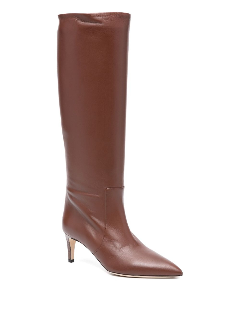 70mm leather knee-high boots - 2