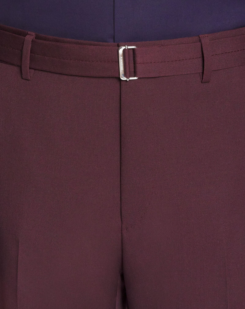 SUIT PANTS WITH BELT 5