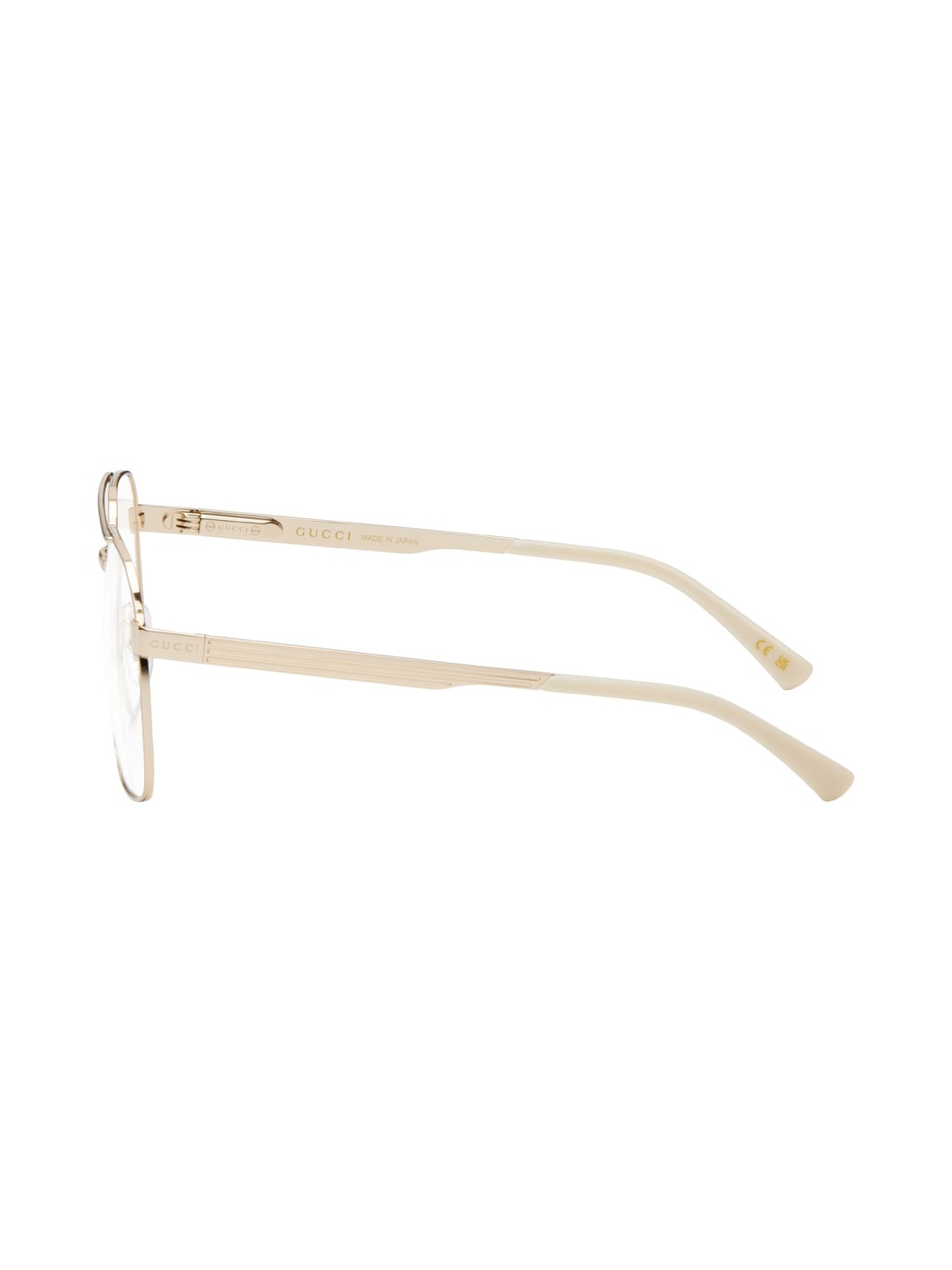 Gold Aviator Glasses - 3