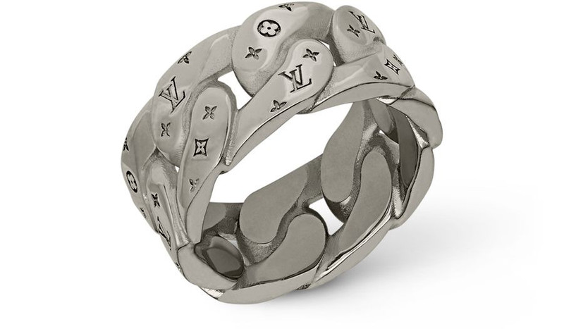 Louis Vuitton LV Mosaic Cuban Ring outlook