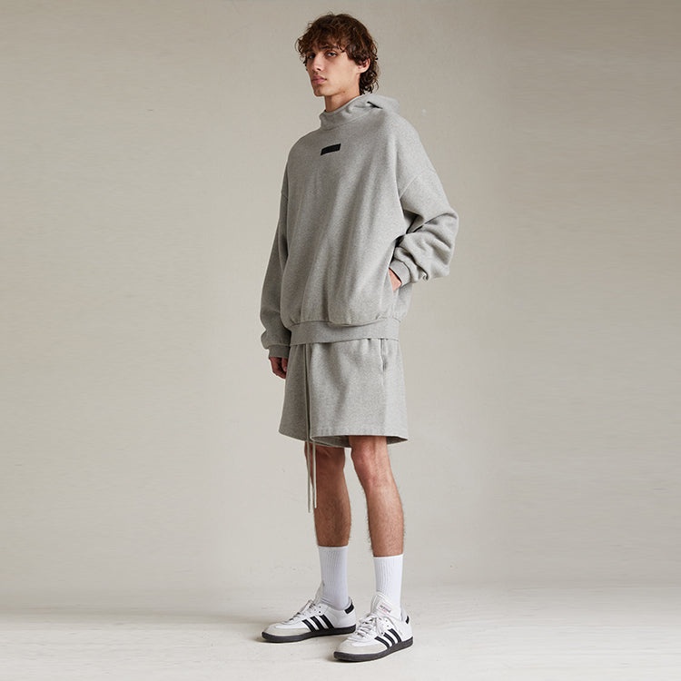 Fear of God Essentials SS24 Hoodie 'Dark Heather Oatmeal' 192SP242053F - 3