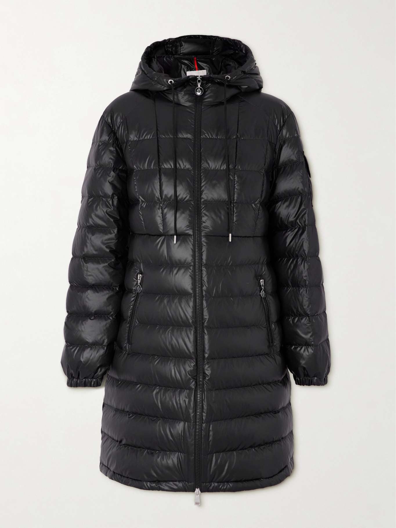 Amintore quilted shell hooded down parka - 1