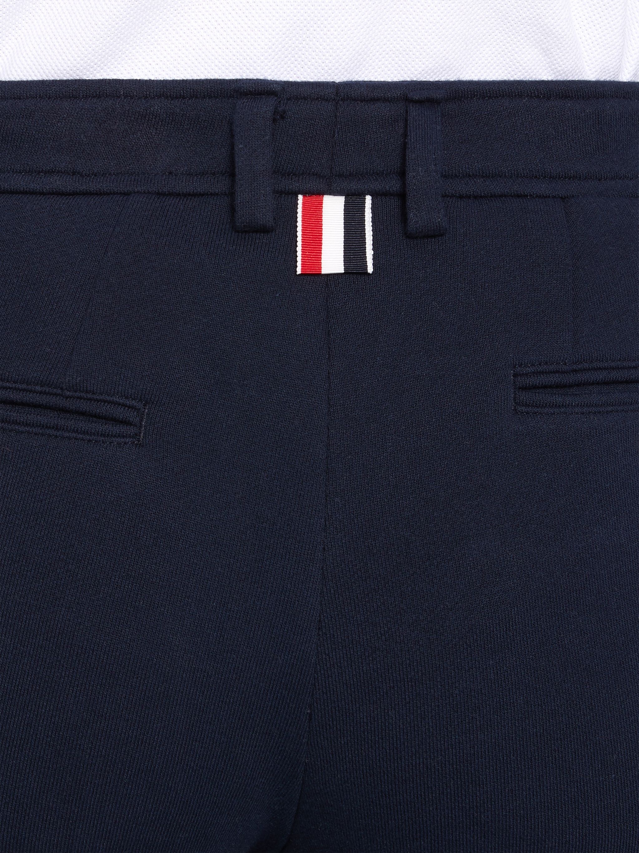 Navy Classic Loop Back Chino Short - 6