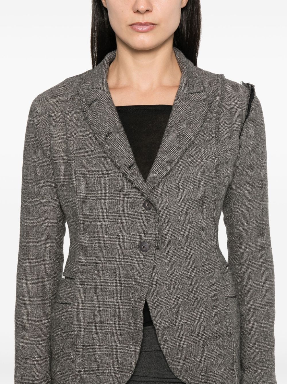 Prince of Wales-pattern blazer - 6