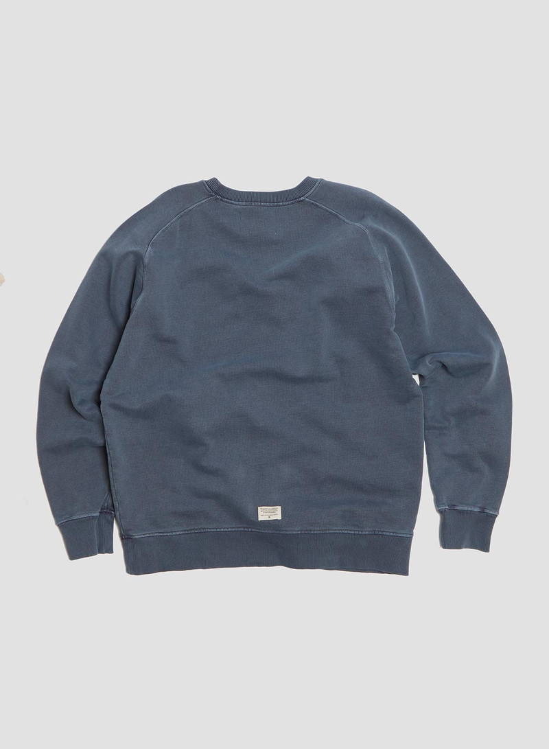 Embroidered Arrow Crew in Navy 5