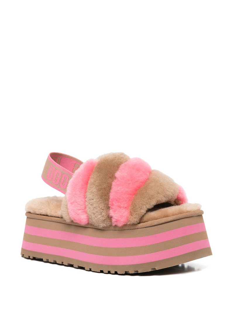 UGG Disco Stripe slides outlook