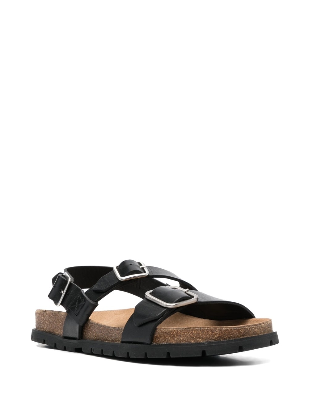 Aly buckle-strap leather sandals - 2