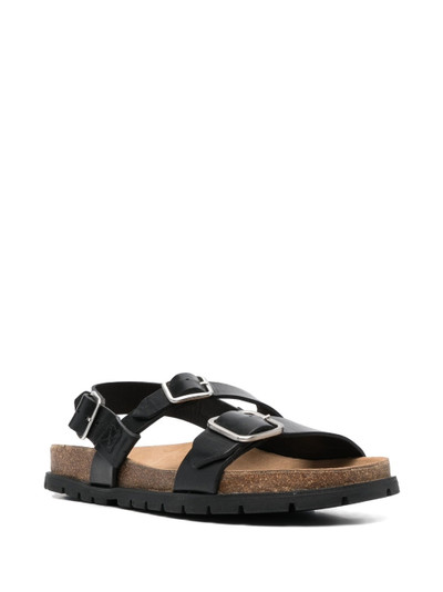 A.P.C. Aly buckle-strap leather sandals outlook