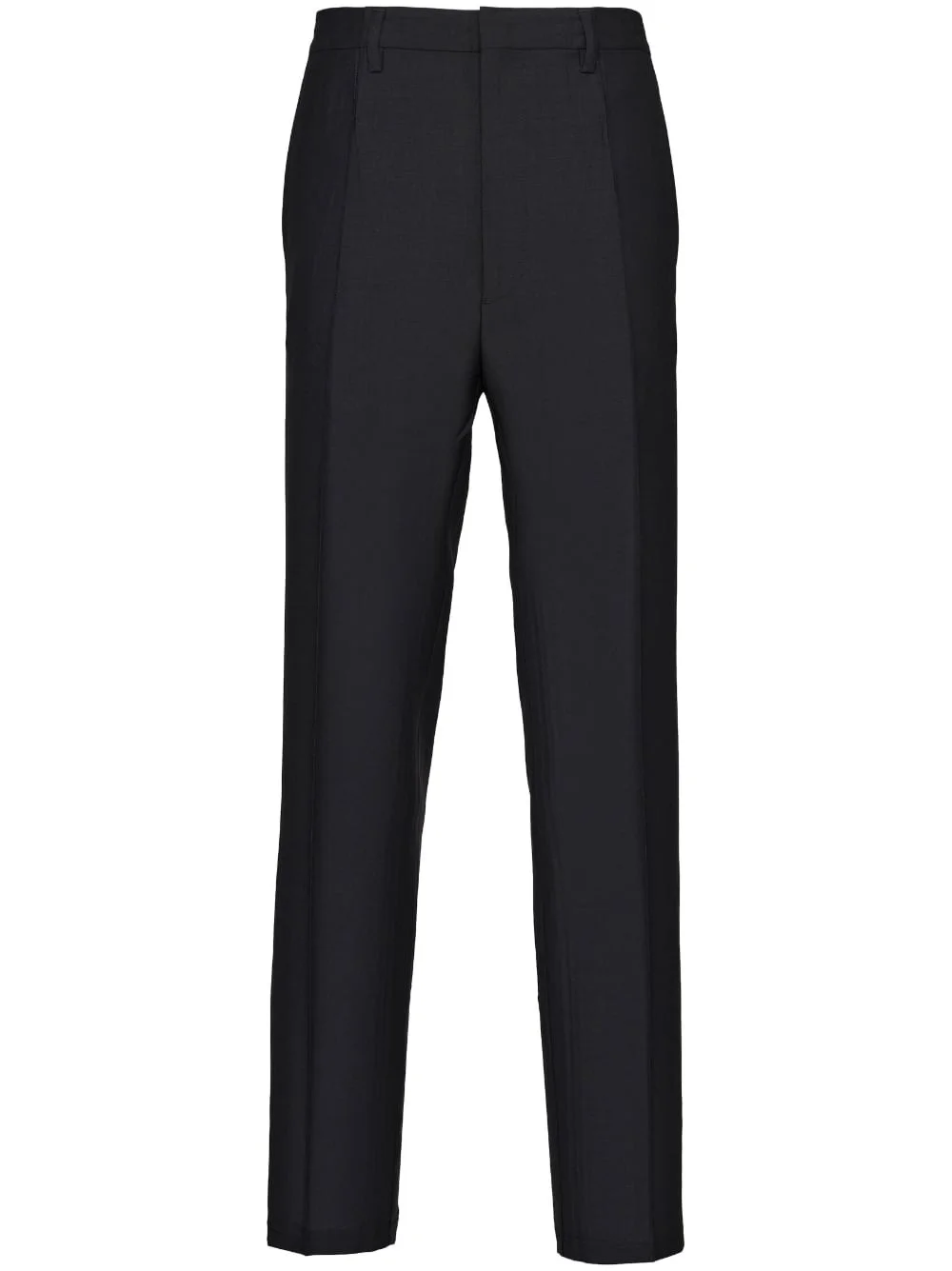 side-stripe logo trousers - 1