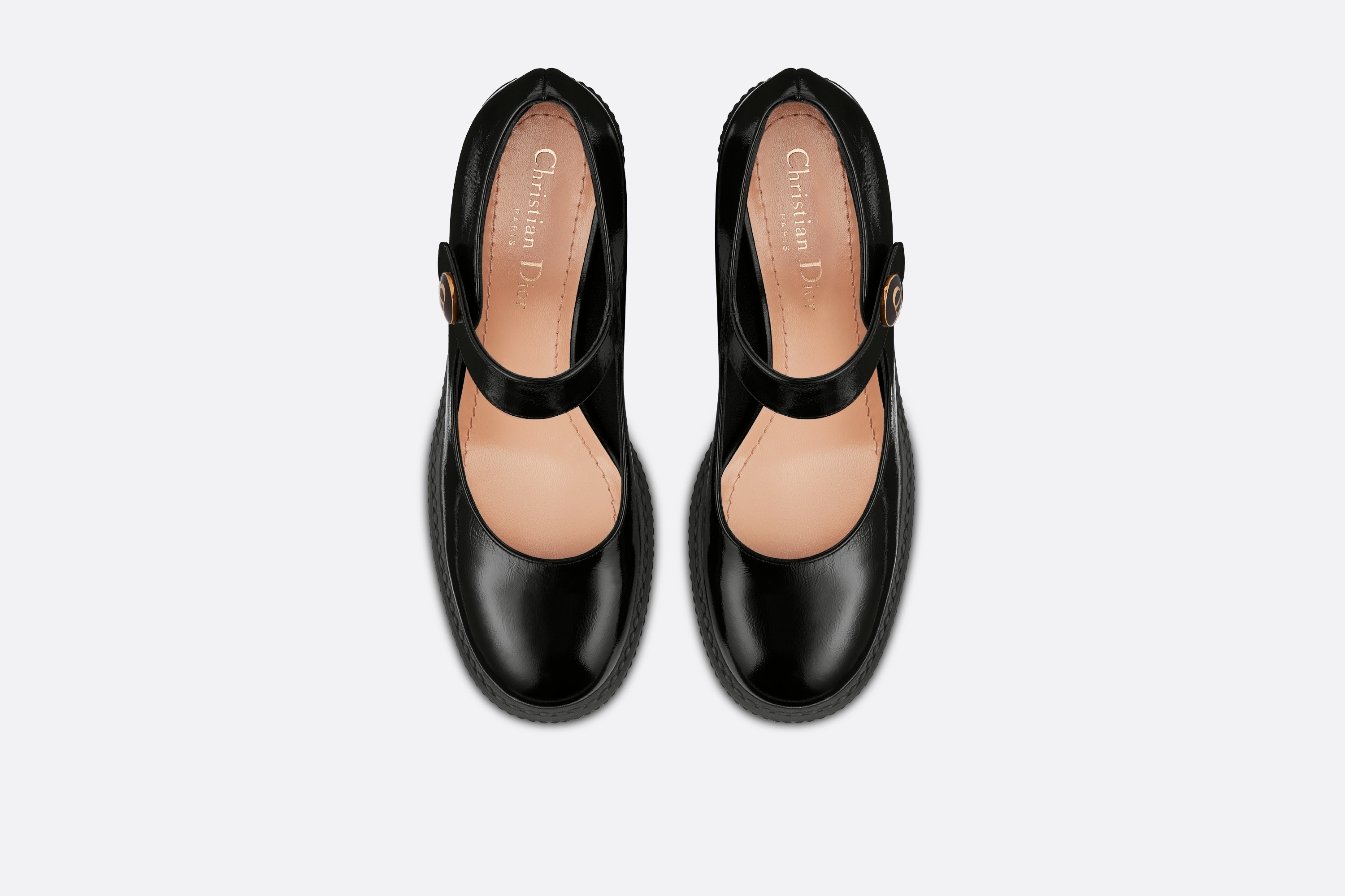 Dior ディオール D-DOLL パンプス ノワール 黒 ブラック D-Doll Pump Black Shiny Calfskin | DIOR
