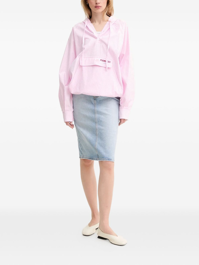 FIORUCCI pocket midi skirt outlook