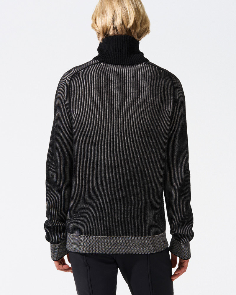 Star Merino Wool Turtleneck Sweater 3