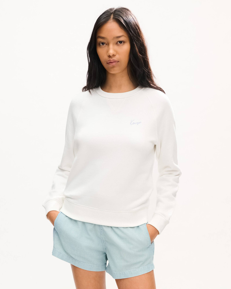 KENZO 'KENZO Signature' embroidered sweatshirt in cotton outlook