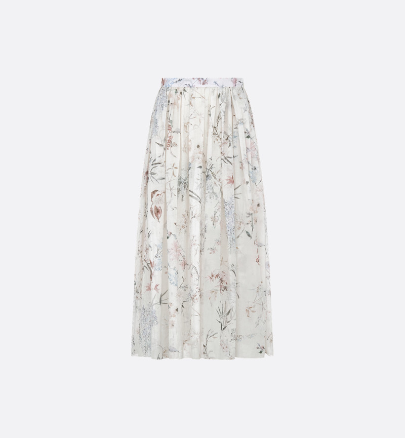 Mid-Length Flared Skirt 1