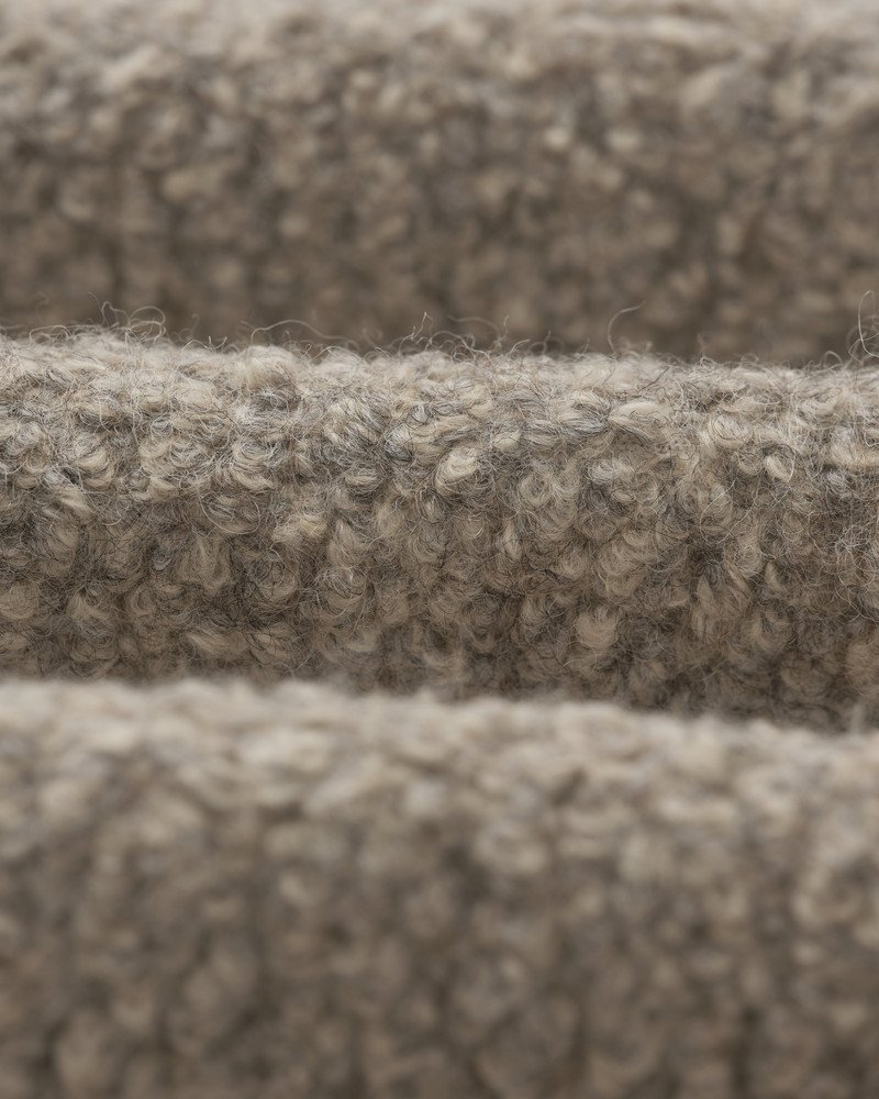 Mount - Natural Reversible Boucle Wool Overshirt 13