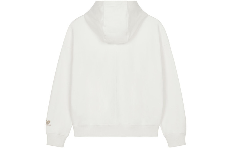 New Balance (WMNS) New Balance Lifestyle Casual Hoodie 'White' 5CD37302-IV outlook