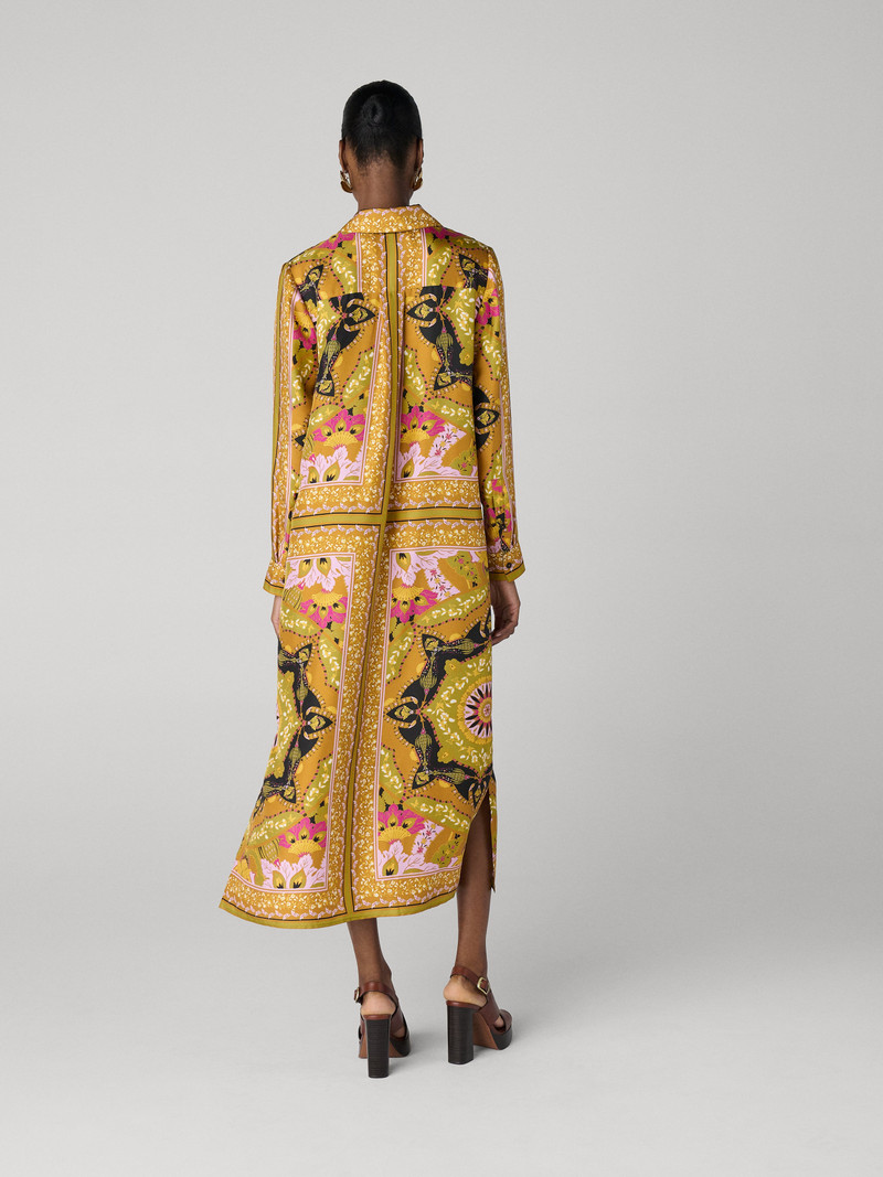 DIANE VON FURSTENBERG Carrie Silk Dress outlook