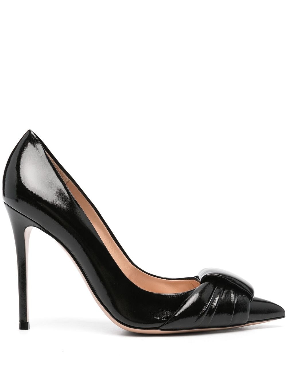 105mm leather pumps - 1