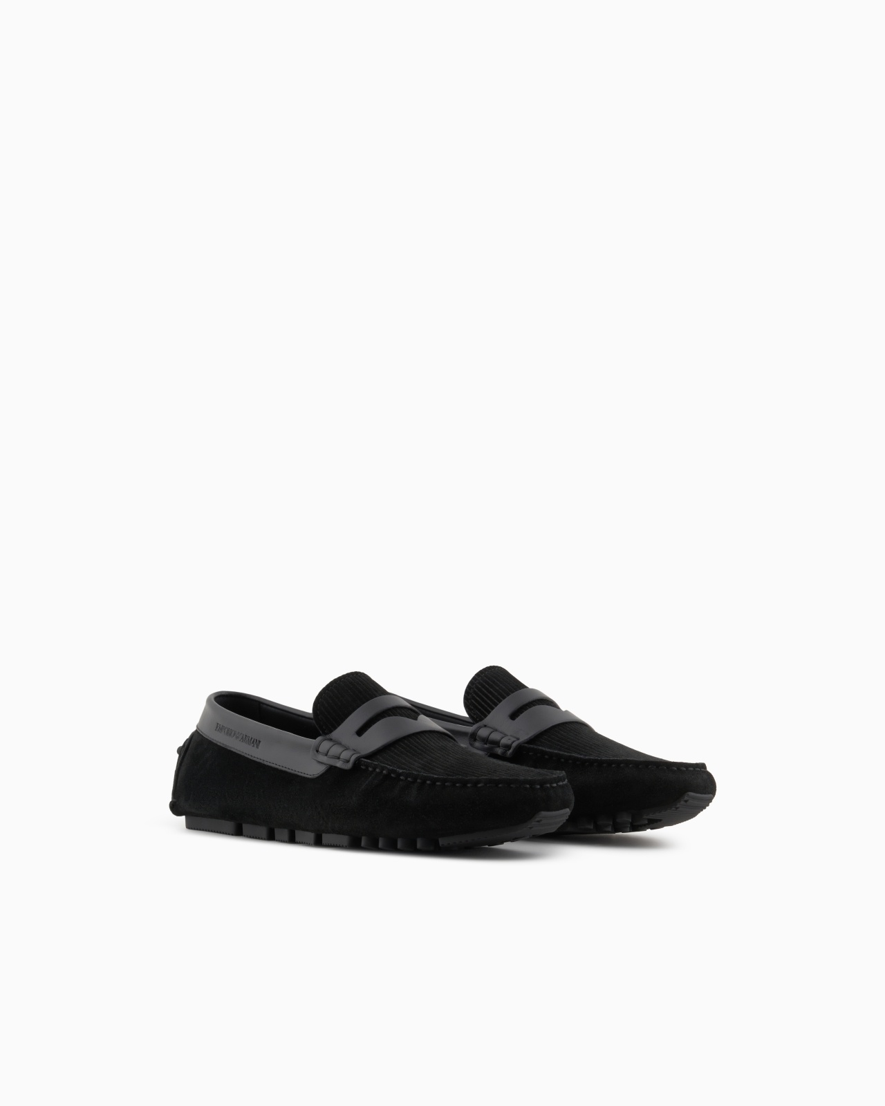 MULTI-STRIPED SUEDE DRIVING LOAFERS - 2
