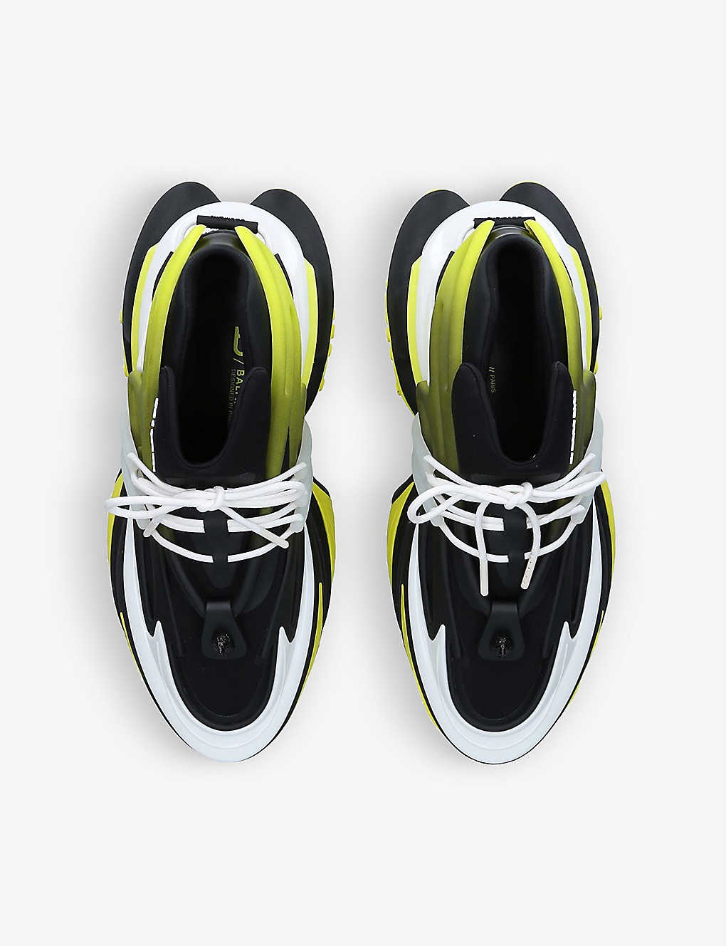 Black & Green Unicorn Sneakers - 3