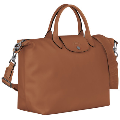 Longchamp Le Pliage Xtra L Handbag Cognac - Leather outlook