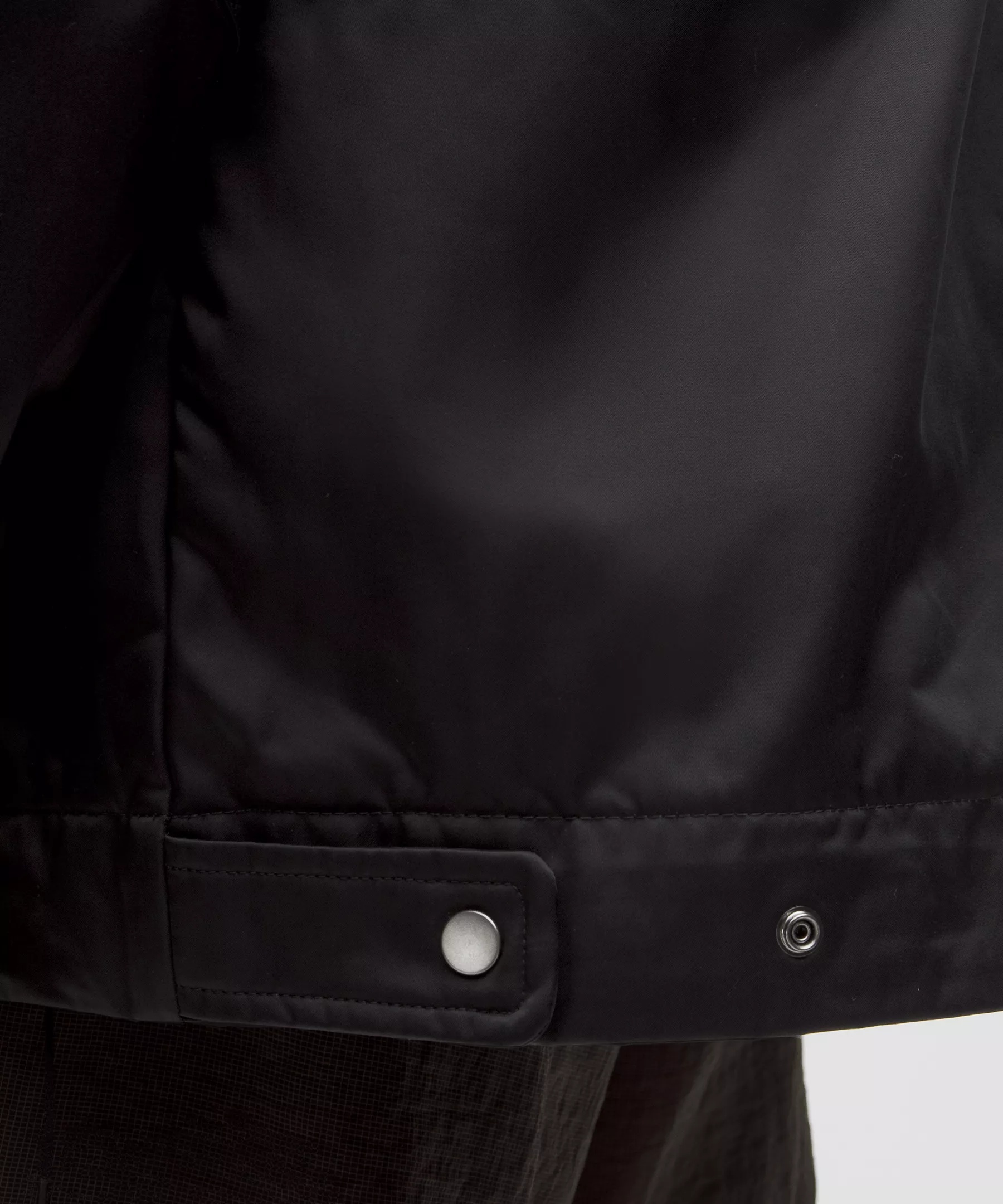 Taffeta Removable-Hood Collared Jacket *SLNSH Collection - 9