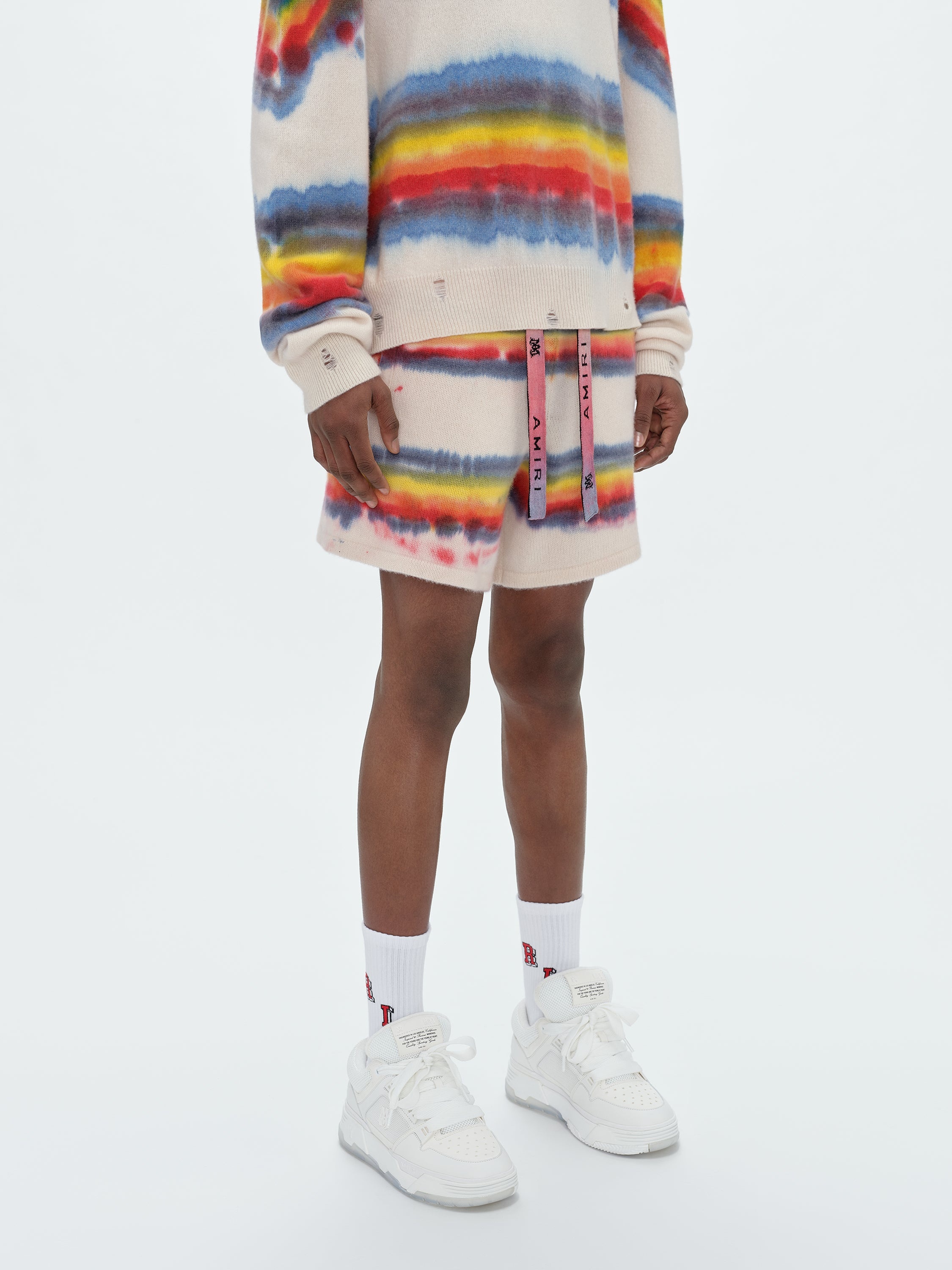 RAINBOW TIE DYE SHORT - 4