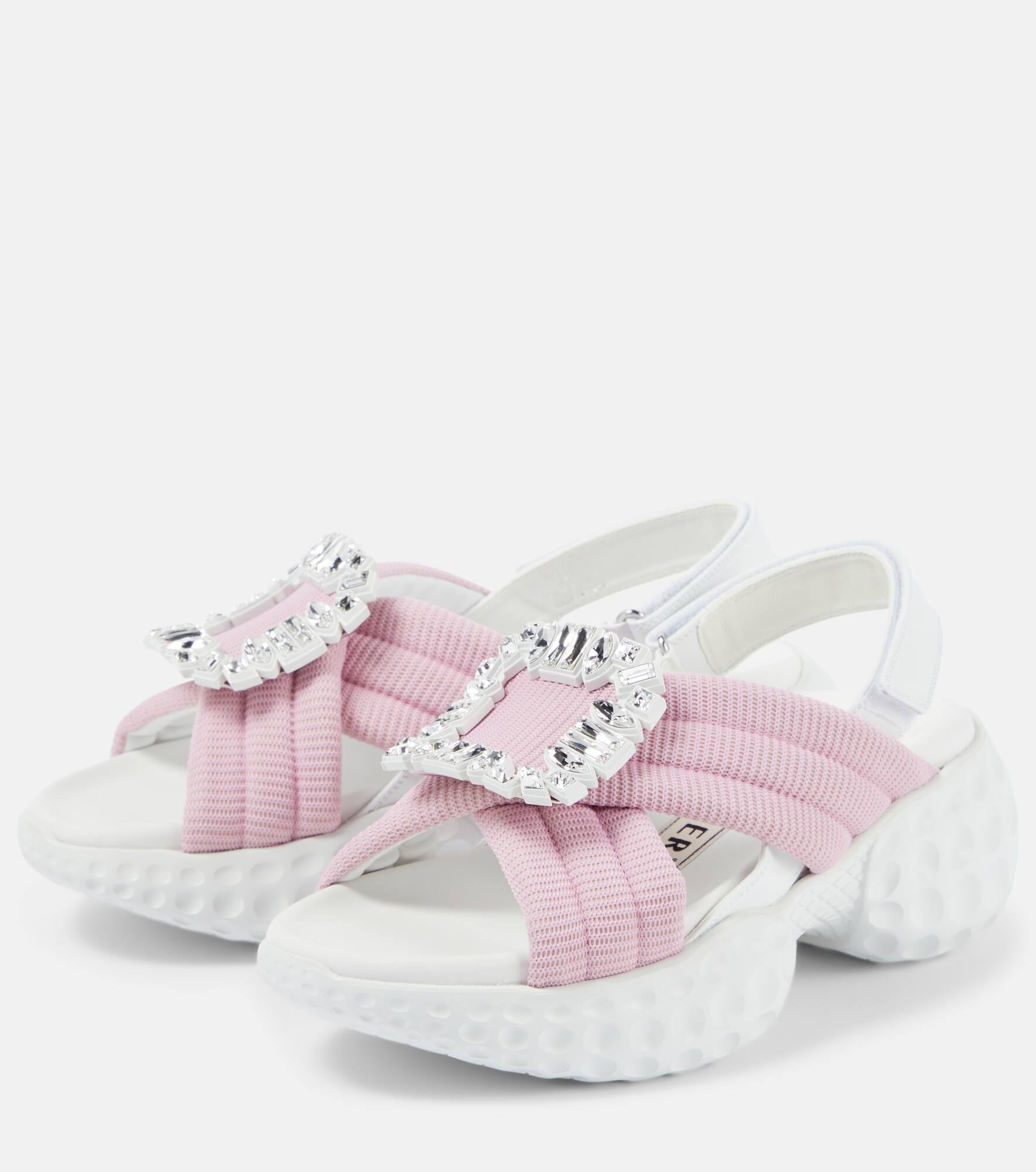 Viv' Run Light embellished sandals - 5