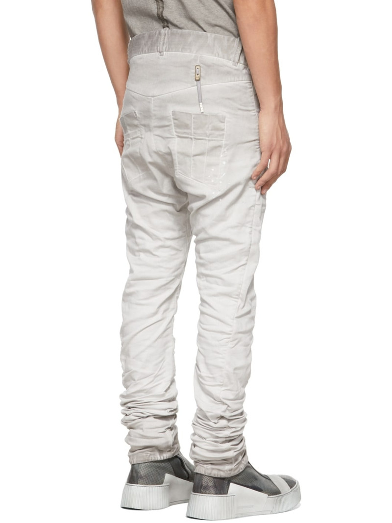 Grey Painted P13 Jeans 3