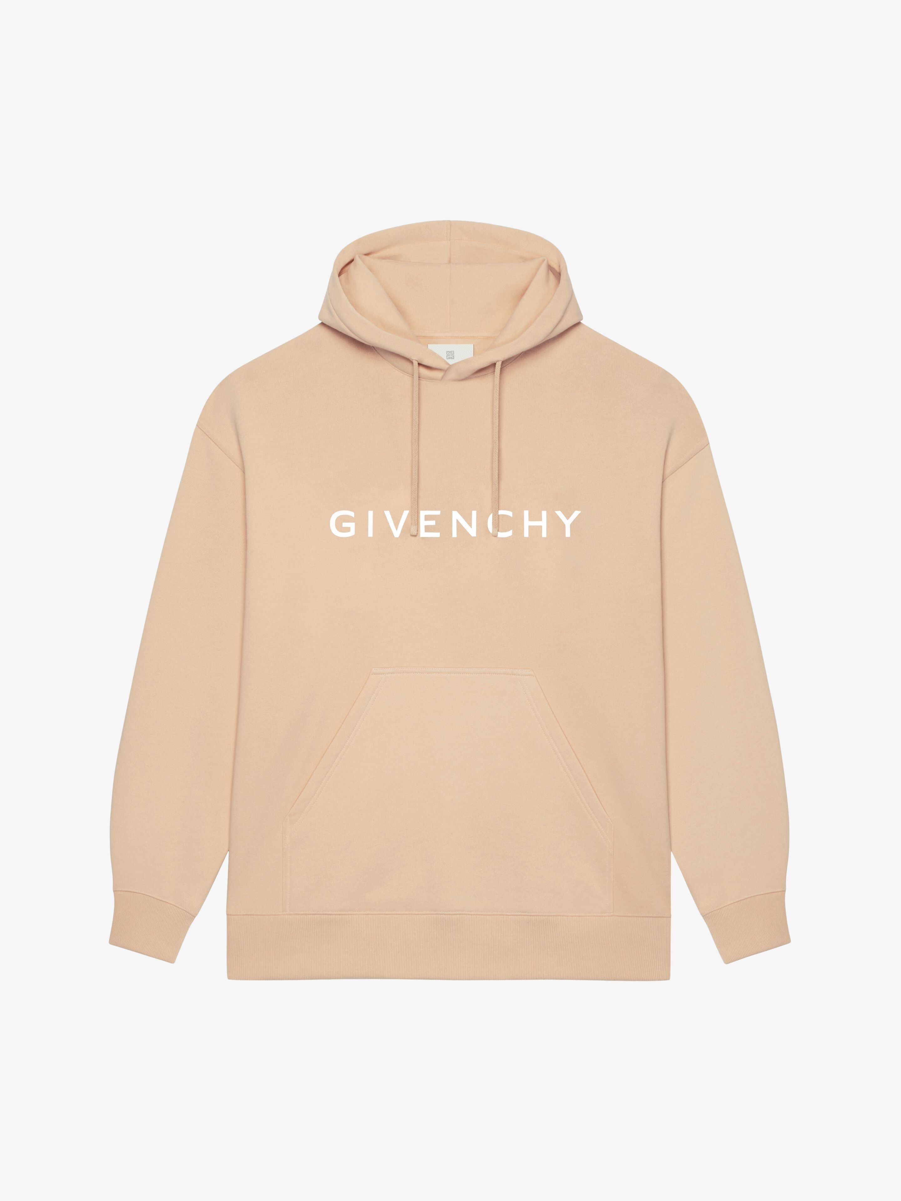 GIVENCHY ARCHETYPE SLIM FIT HOODIE IN FLEECE - 1