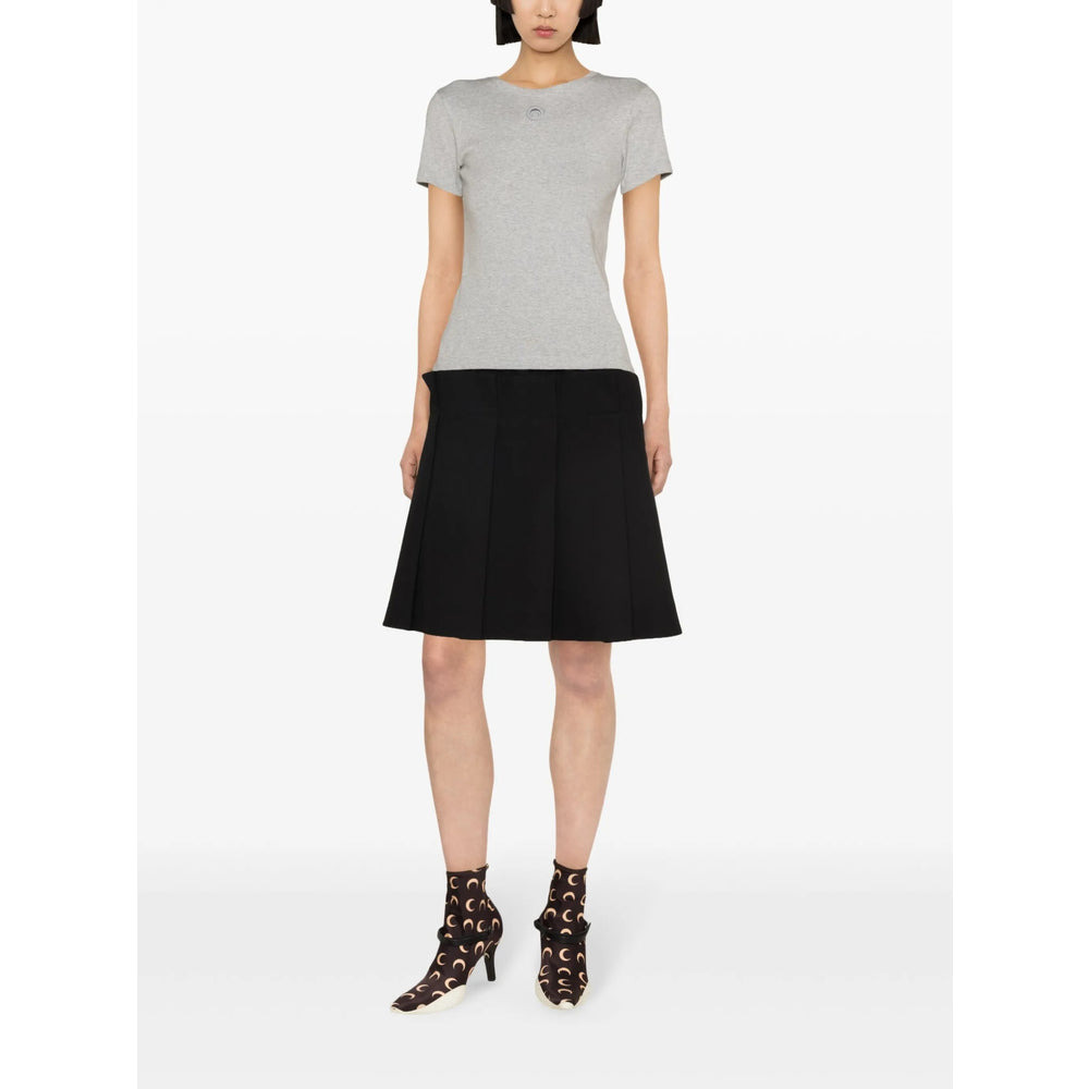 Marine Serre Grey Tops - T-Shirts & Jerseys Women - 3
