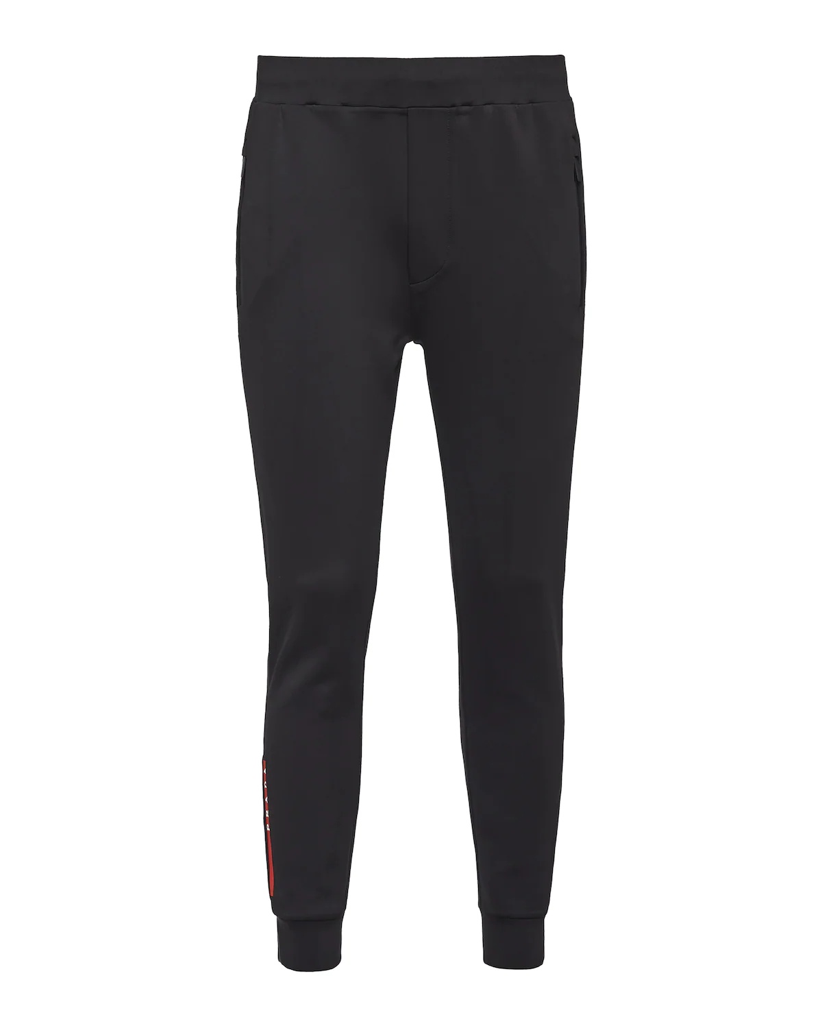 Double technical jersey joggers - 1