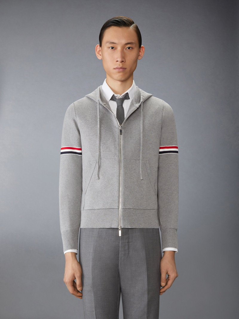 Thom Browne COTTON MILANO ARMBAND HOODIE outlook