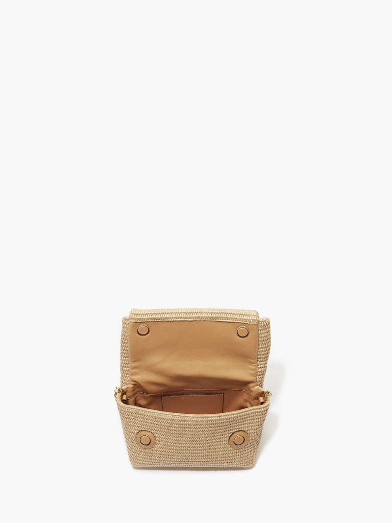 MEDIUM TWISTER - RAFFIA TOP HANDLE BAG 3